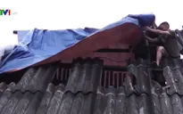 Hà Giang: Hoàn lưu bão số 6 gây sạt lở đất, hàng chục nhà tốc mái