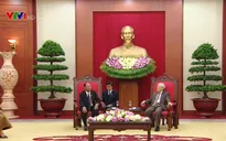 Tổng Bí thư Nguyễn Phú Trọng tiếp thân mật Chủ tịch Quốc hội Campuchia