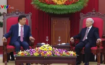 Tổng Bí thư Nguyễn Phú Trọng tiếp đoàn đại biểu Đảng Cộng sản Trung Quốc