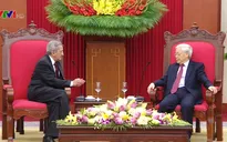 Tổng Bí thư Nguyễn Phú Trọng tiếp Đoàn đại biểu Đảng Cộng sản Cuba