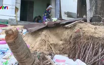 Triều cường “nuốt” nhiều nhà dân ở vùng ven biển Phú Yên