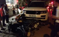Bắt đối tượng cướp xe Range Rover gây tai nạn liên hoàn ở Hà Nội