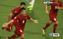 VIDEO: Bàn mở tỷ số may mắn của Đinh Thanh Trung