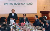 Thủ tướng làm việc với Đại học Quốc gia Hà Nội