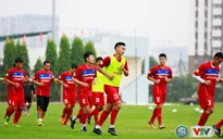 ĐT Việt Nam rèn chiến thuật trước trận gặp ĐT Afghanistan