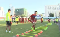 ĐT U20 Việt Nam bước vào buổi tập đầu tiên tại Nha Trang