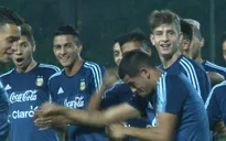 ĐT U20 Argentina tập buổi đầu tiên tại Hà Nội