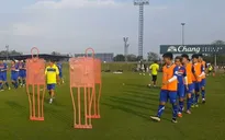 ĐT U23 Việt Nam sẵn sàng cho trận đấu với U23 Uzbekistan