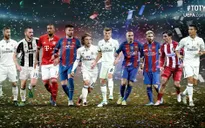 La Liga thống trị đội hình xuất sắc nhất năm 2016 của UEFA