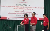 Hội Chữ thập đỏ Việt Nam phát động quyên góp ủng hộ đồng bào miền Trung