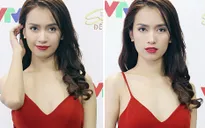 Ái Phương nổi bật với đầm đỏ gợi cảm ở Sài Gòn đêm thứ 7