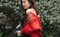 Văn Mai Hương gợi cảm xuống phố ngày đông