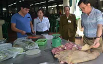 Hà Nội: Nhiều mẫu thịt nhiễm khuẩn, rau củ quả chứa tồn thuốc bảo vệ thực vật