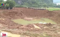 "Vàng tặc" cày nát ruộng đồng ở Kim Bôi, Hòa Bình