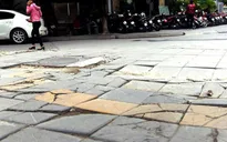 Mục sở thị công trường sản xuất đá tự nhiên lát vỉa hè của Hà Nội