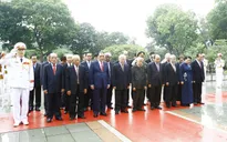 Lãnh đạo Đảng, Nhà nước vào Lăng viếng Chủ tịch Hồ Chí Minh