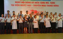Hà Nội: 500 cán bộ, nhân viên Viện huyết học đăng ký hiến tạng