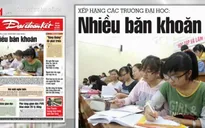 Tranh cãi sau công bố bảng xếp hạng trường đại học Việt Nam