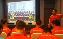 U20 Việt Nam xem băng hình chuẩn bị cho trận đấu với U20 Pháp