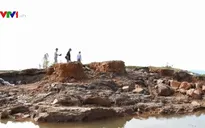 Quảng Bình: Vỡ đê ngăn mặn sông Gianh sau bão số 10