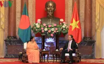 Chủ tịch nước Trần Đại Quang tiếp Chủ tịch Quốc hội Bangladesh