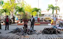Hà Tĩnh vận động giao nộp vũ khí và dụng cụ sát thương