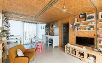 Ngôi nhà 61m2 tưởng kín như bưng mà thông thoáng không ngờ