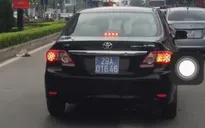 Xử phạt lái xe biển xanh đi vào làn đường bus nhanh BRT