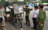 Hà Nội tạm giữ nhiều xe tự chế chở hàng cồng kềnh, cần chế tài xử lý mạnh tay hơn