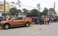 Ô tô tông 6 người bị thương tại hiện trường vụ tai nạn