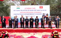 Thủ tướng dự lễ động thổ trụ sở mới Đại sứ quán Việt Nam tại Ấn Độ
