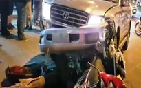 Ô tô gây tai nạn liên hoàn tại Hà Nội