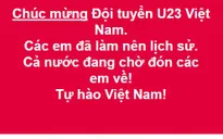 Dàn MC VTV nhắn gửi yêu thương đến "những người hùng" U23 Việt Nam