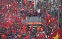 Lễ đón ĐT U23 Việt Nam: Các cầu thủ của chúng ta trở về trong vòng tay biển người hâm mộ nước nhà!