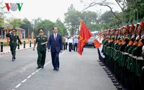 Chủ tịch nước Trần Đại Quang thăm và làm việc với Quân đoàn 4