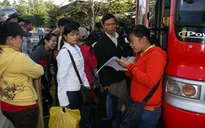 Hà Nội: Bố trí xe đón học sinh, công nhân về nghỉ Tết