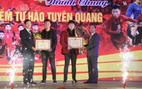 Xuân Trường, Thành Chung được chào đón nồng nhiệt tại Tuyên Quang