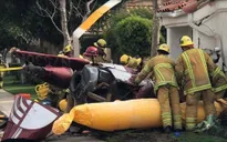 Trực thăng rơi vào nhà dân ở California, 3 người thiệt mạng
