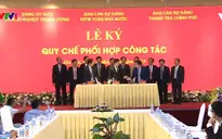 Ký kết quy chế phối hợp Đảng ủy Khối, Thanh tra, Kiểm toán