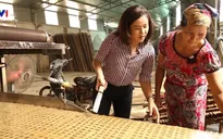 Buổi sáng ở làng miến Cự Đà, Thanh Oai (Hà Nội)