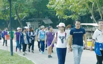 Hàng nghìn người tham dự Ngày hội đi bộ tuyên truyền bảo vệ môi trường