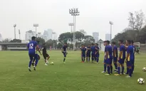 U19 Việt Nam sẵn sàng cho trận giao hữu với U19 Trung Quốc