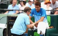 Del Potro bỏ ngỏ khả năng rút lui khỏi ATP World Tour Finals
