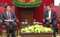 Trưởng Ban Tổ chức Trung ương Phạm Minh Chính tiếp Đoàn đại biểu Đảng Cộng sản Nhật Bản
