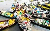 Nét đẹp đời thường trên chợ nổi Cái Răng
