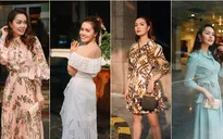 Ca sĩ Ngọc Anh hóa tiểu thư dịu dàng trong ngày se lạnh
