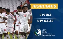 VIDEO: Tổng hợp diễn biến U19 UAE 2-1 U19 Qatar (Bảng A VCK U19 châu Á 2018)