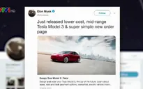 Tesla tung ra thị trường xe Model 3 với giá thành rẻ