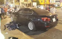 Xế hộp BMW đâm liên hoàn nhiều xe máy trong đêm, nhiều người thương vong