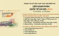 Cơ hội nhận vé mời miễn phí LHP Quốc tế Hà Nội lần thứ V